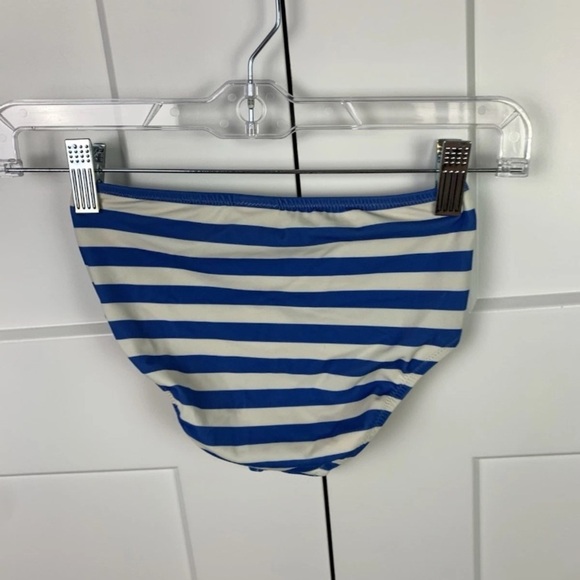 NWT J Crew Crewcuts Girls' Swimsuit Bottom UPF 50+ Size 6 7 8 Blue Stripe - Picture 4 of 7